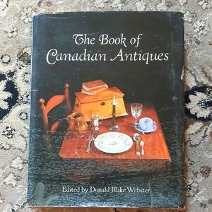 💥$5 SALE Vintage 1974 Large HC Book Of Canadian Antiques Coffee Table Book